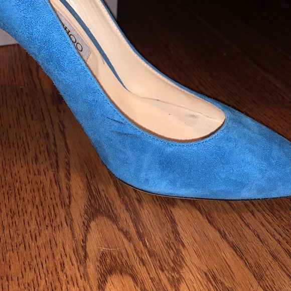 Jimmy Choo Suede Heels 39.5 - Picture 4 of 8